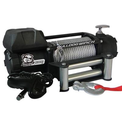 Bulldog Winch - 8000lb Winch with 5.2hp Series Wound Motor, Roller Fairlead - Image 2