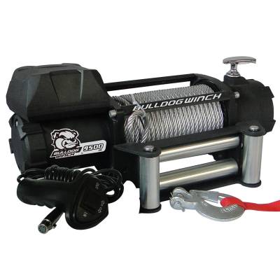 Bulldog Winch - 9500lb Winch with 5.5hp Series Wound Motor, Roller Fairlead - Image 2