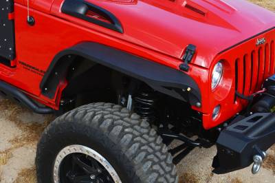 DV8 Offroad - DV8 Slim Fenders Front & Rear for 2007-2017 Jeep Wrangler JK - Image 4