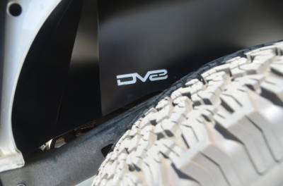 DV8 Offroad - DV8 Aluminum Inner Fender Rear Black Jeep JK - Image 4