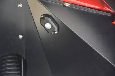 DV8 Offroad - DV8 Aluminum Inner Fender Front Black with Rock Lights Jeep JK - Image 3