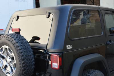 DV8 Offroad - Jeep Hard Top Fast Back JK 2 Door 2 Piece for 07-17 Jeep Wranglers - Image 2