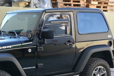 DV8 Offroad - Jeep Hard Top Fast Back JK 2 Door 2 Piece for 07-17 Jeep Wranglers - Image 4