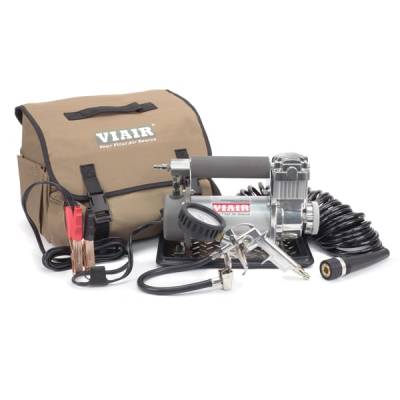 Viair Compressors - Viair 400P Portable Compressor Kit - W/ Auto-Fill Chuck/Gauge - 33% Duty Cycle - Image 1