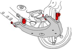 SPC Specialty Products Company - SPC Alignment Cams Front Lower -  Toyota Tacoma 1996 -2004 - Image 2