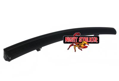 Night Stalker Lighting - Night Stalker Slim Single Row Curved Premium LED Light Bars - 30 In. - 90 Watt - Image 3