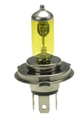 Hella - Hella H4 Yellow Halogen Bulb - 55/60 Watt Pair  -  H4YL - Image 2