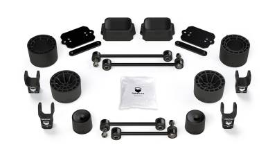 Tera-Flex Suspension - TeraFlex  JLU 4-Door Rubicon: 2.5” Performance Spacer Lift Kit – With Shock Extensions - Image 3