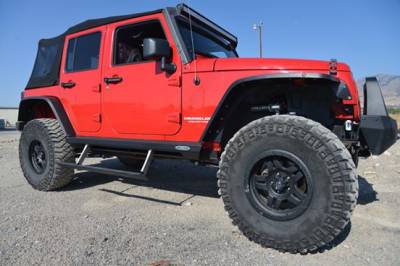 Rock Slide Engineering - Rock Slide Next Gen Step Sliders - Jeep Wrangler JL 2 Door 2018 to Current - Image 1