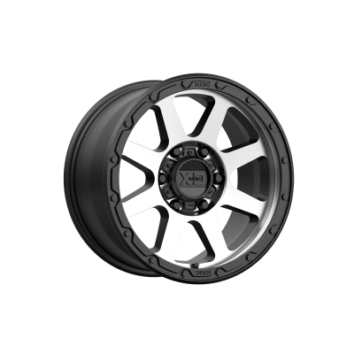 XD SERIES WHEELS - 17 x 9 XD  ADDICT 2 MATTE BLACK MACHINED - 6X135 - 5.71" BS - Image 2