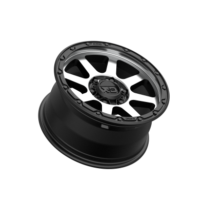 XD SERIES WHEELS - 17 x 9 XD  ADDICT 2 MATTE BLACK MACHINED - 6X135 - 5.71" BS - Image 3