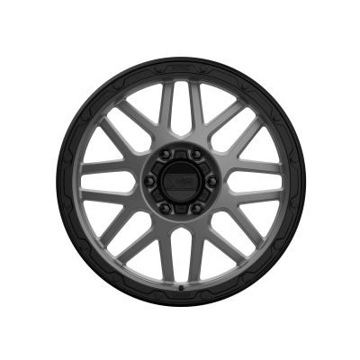 XD SERIES WHEELS - 20 x 9 XD  GRENADE OR MATTE GRAY W/ MATTE BLACK LIP - 6X4.5 - 5.71" BS - Image 4