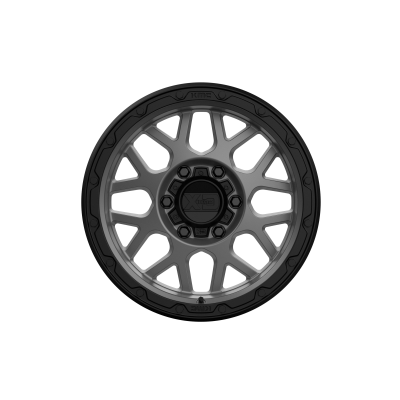 XD SERIES WHEELS - 17 x 9 XD  GRENADE OR MATTE GRAY W/ MATTE BLACK LIP - 6X135 - 4.53" BS - Image 4