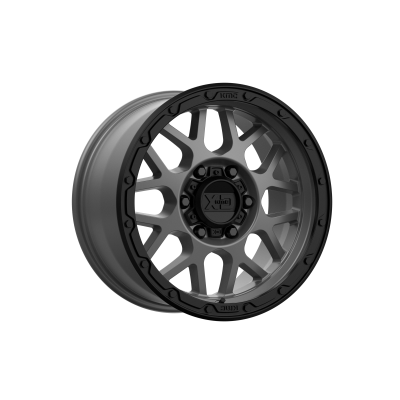 XD SERIES WHEELS - 17 x 9 XD  GRENADE OR MATTE GRAY W/ MATTE BLACK LIP - 6X135 - 5.71" BS - Image 2