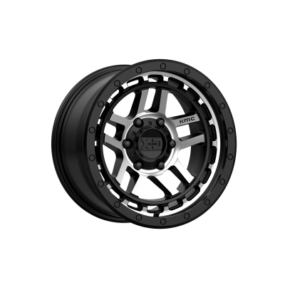 XD SERIES WHEELS - 17 x 9 XD  RECON SATIN BLACK MACHINED - 6X5.5 - 4.53" BS - Image 2