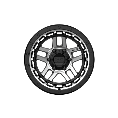 XD SERIES WHEELS - 17 x 9 XD  RECON SATIN BLACK MACHINED - 6X5.5 - 4.53" BS - Image 4