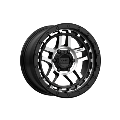 XD SERIES WHEELS - 18 x 8.5 XD  RECON SATIN BLACK MACHINED - 6X135 - 4.75" BS - Image 2