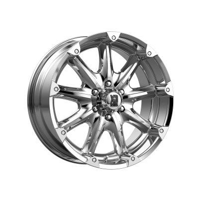 XD SERIES WHEELS - 20 x 9 XD  BADLANDS CHROME - 6X135 - 5.71" BS - Image 2