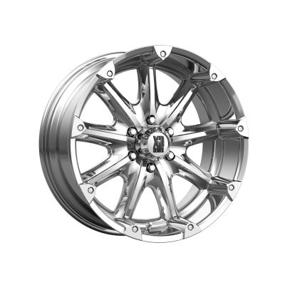 XD SERIES WHEELS - 20 x 9 XD  BADLANDS CHROME - 6X5.5 - 4.53" BS - Image 2