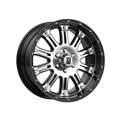 XD SERIES WHEELS - 20 x 9 XD  HOSS GLOSS BLACK MACHINED - 6X5.5 - 5.71" BS - Image 2