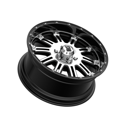 XD SERIES WHEELS - 20 x 9 XD  HOSS GLOSS BLACK MACHINED - 6X5.5 - 5.71" BS - Image 3