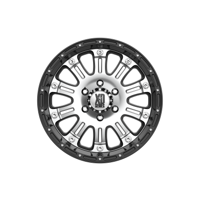 XD SERIES WHEELS - 18 x 9 XD  HOSS GLOSS BLACK MACHINED - 6X5.5 - 5.71" BS - Image 4