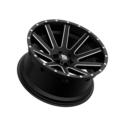 XD SERIES WHEELS - 20 x 10 XD  HEIST SATIN BLACK MILLED - 6X135 - 4.56" BS - Image 3