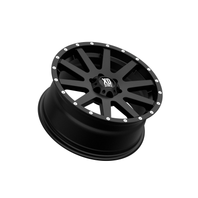 XD SERIES WHEELS - 17 x 8 XD  HEIST SATIN BLACK - 6X4.5 - 5.88" BS - Image 3