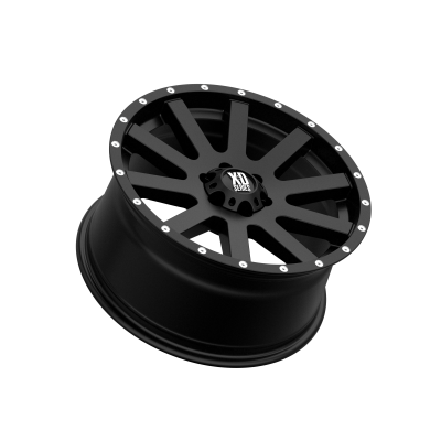 XD SERIES WHEELS - 18 x 9 XD  HEIST SATIN BLACK - 6X5.5 - 6.18" BS - Image 3