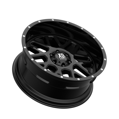 XD SERIES WHEELS - 22 x 10 XD  GRENADE GLOSS BLACK - 6X135 - 4.56" BS - Image 3