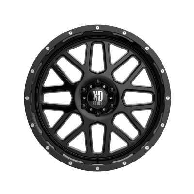 XD SERIES WHEELS - 22 x 10 XD  GRENADE GLOSS BLACK - 6X135 - 4.56" BS - Image 4