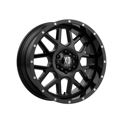 XD SERIES WHEELS - 20 x 9 XD  GRENADE GLOSS BLACK - 6X135 - 5" BS - Image 2