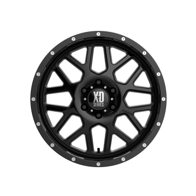 XD SERIES WHEELS - 20 x 9 XD  GRENADE GLOSS BLACK - 6X135 - 5" BS - Image 4