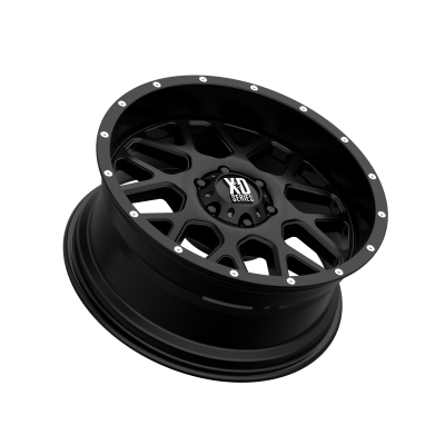 XD SERIES WHEELS - 20 x 9 XD  GRENADE SATIN BLACK - 6X135 - 5" BS - Image 3