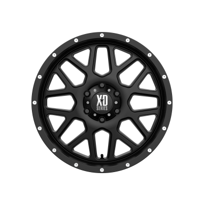 XD SERIES WHEELS - 20 x 9 XD  GRENADE SATIN BLACK - 6X135 - 5.71" BS - Image 4