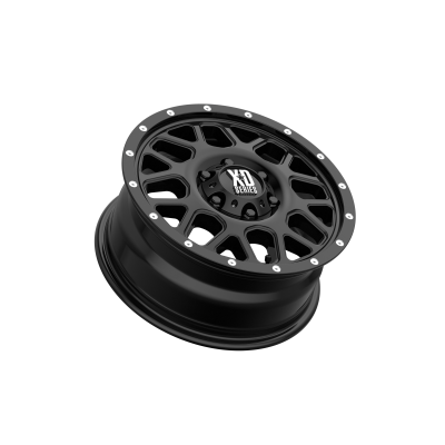 XD SERIES WHEELS - 16 x 7 XD  GRENADE GLOSS BLACK - 6X130 - 5.65" BS - Image 3