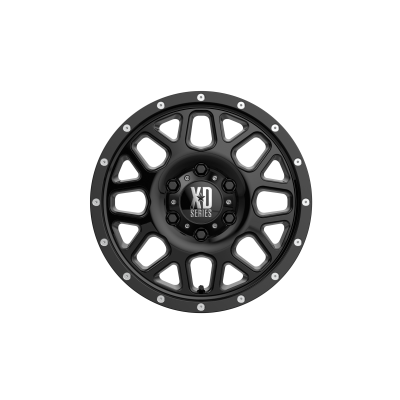 XD SERIES WHEELS - 16 x 7 XD  GRENADE GLOSS BLACK - 6X130 - 5.65" BS - Image 4