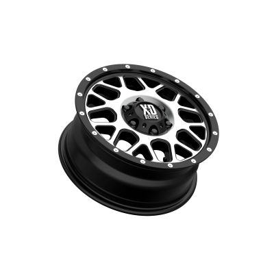 XD SERIES WHEELS - 16 x 7 XD  GRENADE SATIN BLACK W/ MACHINED FACE - 6X130 - 5.65" BS - Image 3