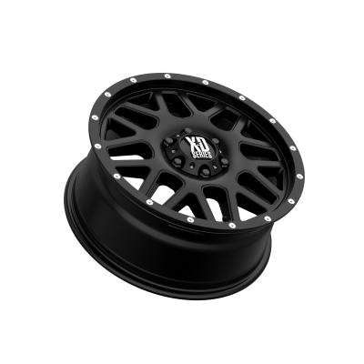 XD SERIES WHEELS - 18 x 8 XD  GRENADE SATIN BLACK - 6X130 - 6" BS - Image 3