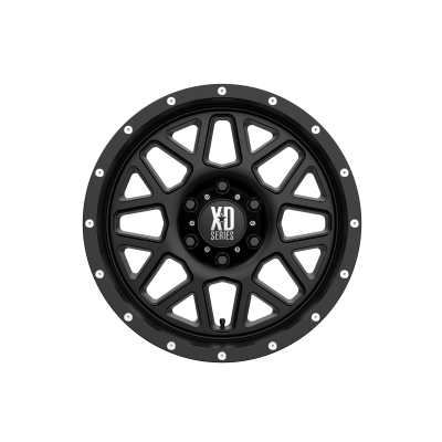 XD SERIES WHEELS - 18 x 9 XD  GRENADE SATIN BLACK - 6X135 - 4.53" BS - Image 4