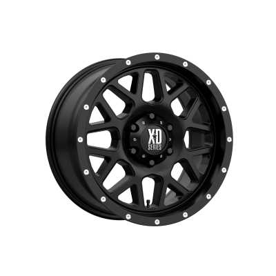 XD SERIES WHEELS - 18 x 9 XD  GRENADE SATIN BLACK - 6X135 - 5.71" BS - Image 2