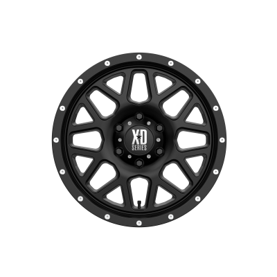 XD SERIES WHEELS - 18 x 9 XD  GRENADE SATIN BLACK - 6X135 - 5.71" BS - Image 4