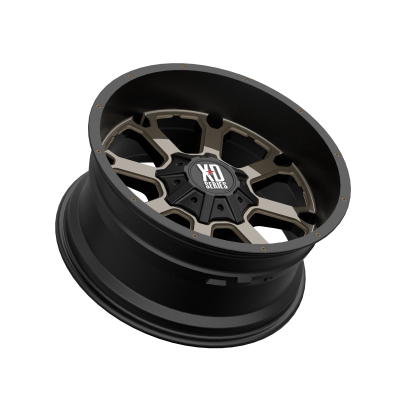 XD SERIES WHEELS - 20 x 10 XD  BUCK 25 MATTE BLACK W/ DARK TINT - 6X135/5.5 - 4.56" BS - Image 3