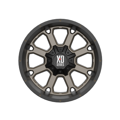 XD SERIES WHEELS - 20 x 10 XD  BUCK 25 MATTE BLACK W/ DARK TINT - 6X135/5.5 - 4.56" BS - Image 4