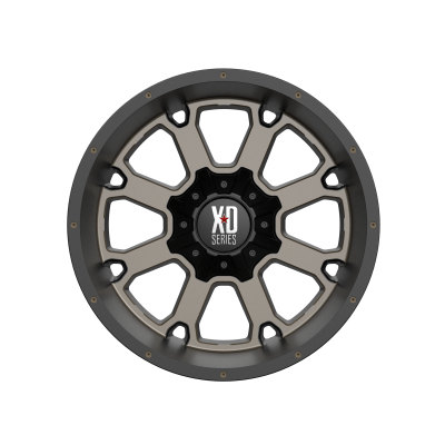 XD SERIES WHEELS - 20 x 12 XD  BUCK 25 MATTE BLACK W/ DARK TINT - 6X135/5.5 - 4.77" BS - Image 4