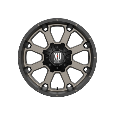 XD SERIES WHEELS - 20 x 9 XD  BUCK 25 MATTE BLACK W/ DARK TINT - 6X135/5.5 - 5" BS - Image 4