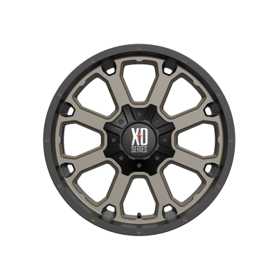 XD SERIES WHEELS - 20 x 9 XD  BUCK 25 MATTE BLACK W/ DARK TINT - 6X135/5.5 - 6.18" BS - Image 4