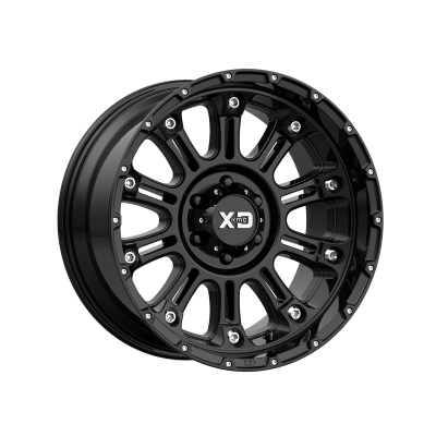 XD SERIES WHEELS - 20 x 10 XD  HOSS II GLOSS BLACK - 6X135 - 4.56" BS - Image 2