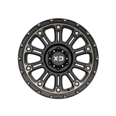 XD SERIES WHEELS - 20 x 10 XD  HOSS II SATIN BLACK MACH W/ DARK TINT - 6X135 - 4.56" BS - Image 4