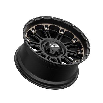 XD SERIES WHEELS - 20 x 10 XD  HOSS II SATIN BLACK MACH W/ DARK TINT - 6X5.5 - 4.56" BS - Image 3